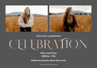 Sophisticated Grad Back