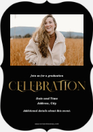 Sophisticated Grad (Shaped Cut) Back