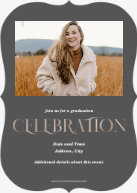 Sophisticated Grad (Shaped Cut) Back