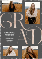 Sophisticated Grad (Shaped Cut) Front