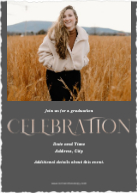 Sophisticated Grad (Shaped Cut) Back