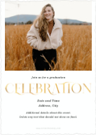 Sophisticated Grad (Shaped Cut) Back