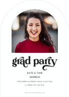 Modern Graduate (Shaped Cut) Back