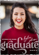 Modern Graduate (Shaped Cut) Front