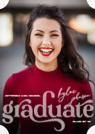 Modern Graduate (Shaped Cut) Front