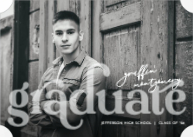 Modern Graduate (Shaped Cut) Front