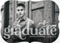 Modern Graduate (Shaped Cut) Front