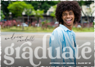 Modern Graduate (Shaped Cut) Front