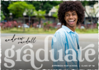 Modern Graduate (Shaped Cut) Front