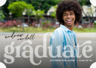 Modern Graduate (Shaped Cut) Front