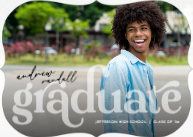 Modern Graduate (Shaped Cut) Front