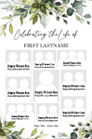 Lush Greenery, Grid (24 x 36)