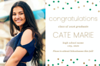 (36 x 24) Golden Confetti