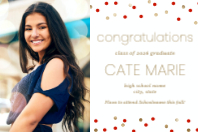 (36 x 24) Golden Confetti