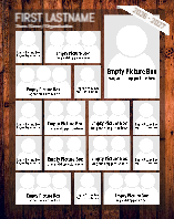 Woodgrain Banner (Dark)
