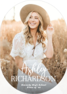 Picture Fill with Script Name (Shaped Cut) Front