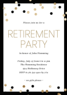 Golden Confetti (Retirement) Front