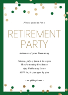 Golden Confetti (Retirement) Front