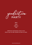 Graduate with Arch Back