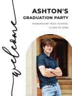 (18 x 24) Boho Arch Welcome