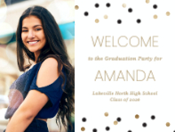 (24 x 18) Golden Confetti