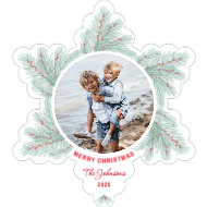 Evergreen Wreath Front