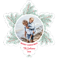 Evergreen Wreath Front