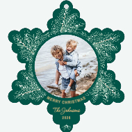 Evergreen Wreath Front