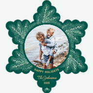Evergreen Wreath Front
