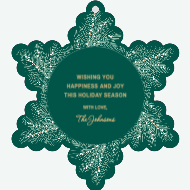 Evergreen Wreath Back