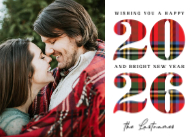 New Year Plaid Front