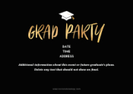 Capped Year (Two Grads) Back