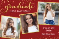 (36 x 24) Confetti Splatter