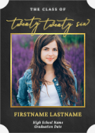 Brilliant Script, 2 Sided (Shaped Cut) Front