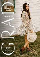 Edgy Grad, Invitation Front