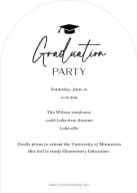 Gilded Arch (Shaped Cut) Back