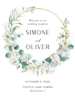 (18 x 24) Greenery Wreath