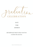 Graduate Script Back