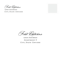 Mixed Typography, Classic Calligraphy Front