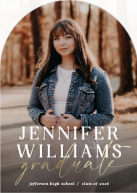 Picture Fill with Script (Shaped Cut) Front