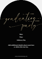 Picture Fill with Script (Shaped Cut) Back
