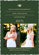 Arched Typography (Shaped Cut) Back