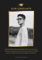 Shining Grad (Metallic Frames) Back