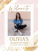 (18 x 24) Metallic Blush