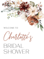 (18 x 24) Autumn Floral