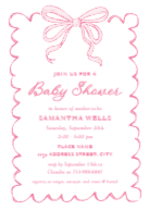 Hand Drawn Border with Bow Front