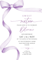 Sweet Sixteen Bow Front