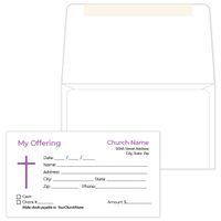 Church Offering 3 (#6-3/4) Outside (Front/Back)