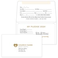 Church Offering 2 (#6-3/4) Outside (Front/Back)