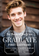 Notched Graduate (Invitation) Front